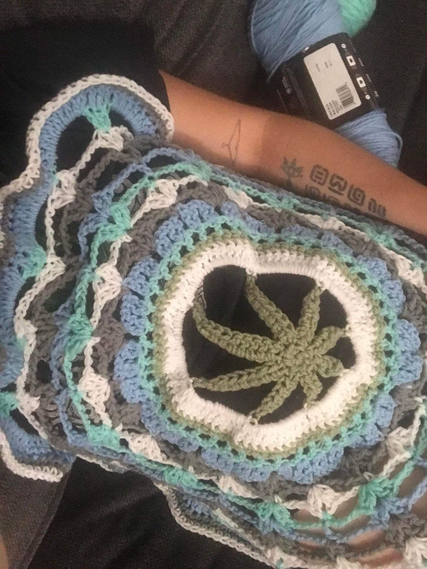 Mary Jane 420 Hooded Duster - Corchet